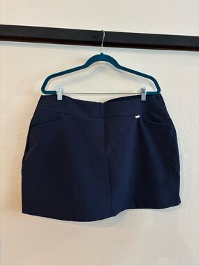Greg Norman Collection Navy Women’s Tennis Skirt Skort XL